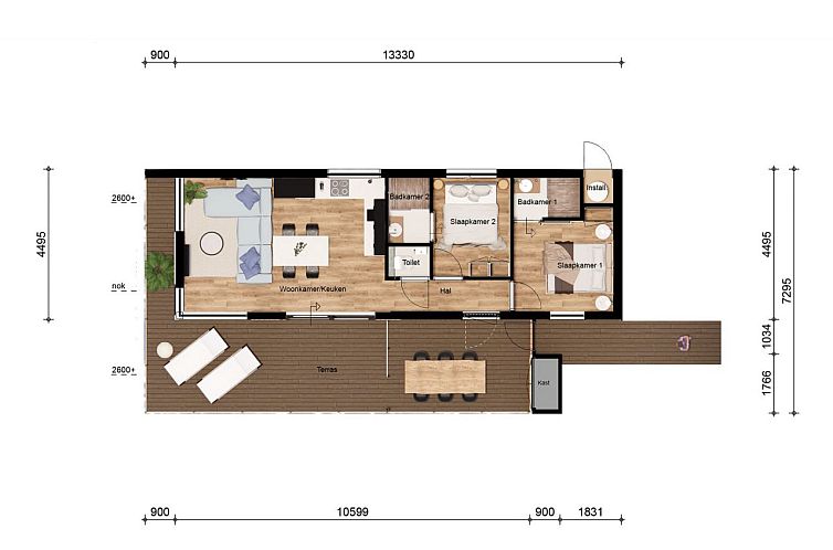 Vrijstaande woning in Gelderland, Nederland