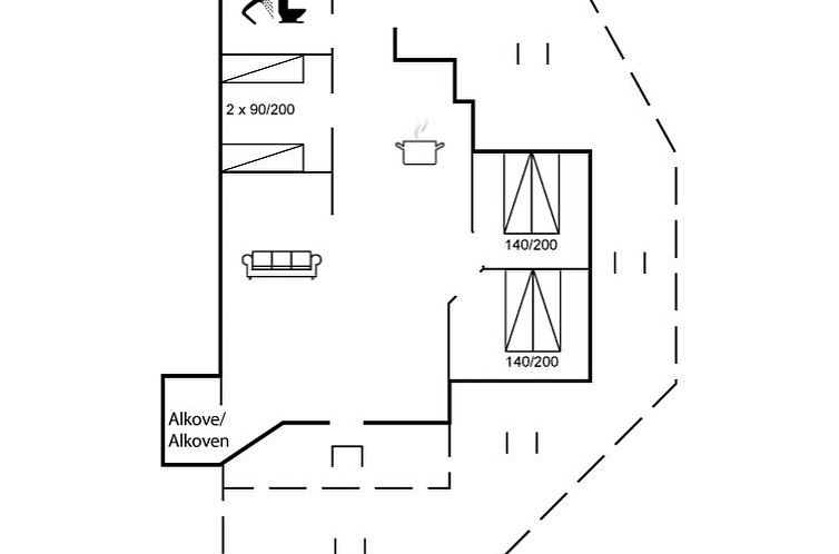 Vakantiehuis "Tobbi" - 1.1km to the inlet