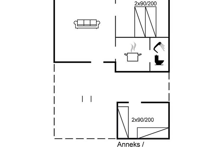 Appartement "Helemine" - 2.8km from the sea