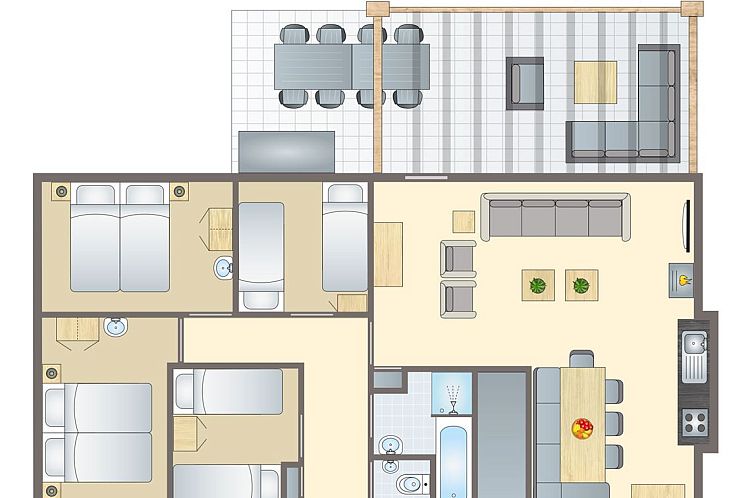 Coldenhove | 8-persoons bungalow | 8C1