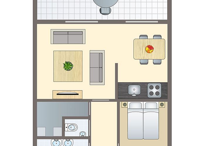 Kasteeldomein De Cauberg | 2-persoons appartement | 2CA