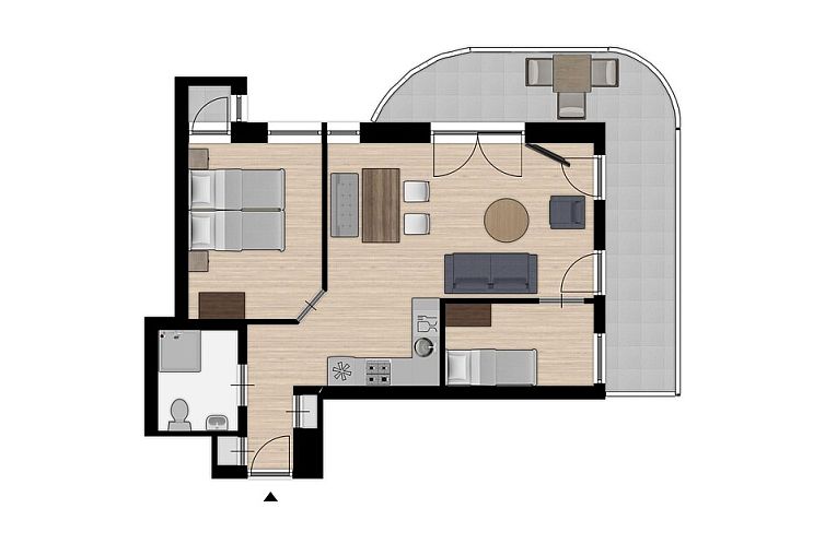 Appartement 3B