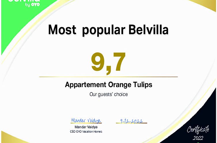 Appartement Oranje Tulp