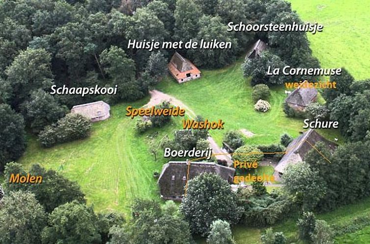 Vakantiehuisje in Den Ham