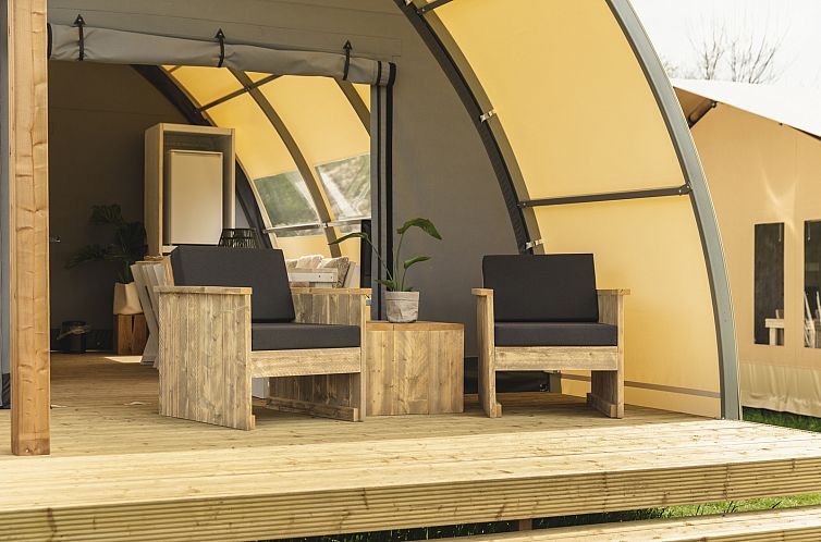 Groepsaccommodatie (6x luxe glampingtent) I 28 personen