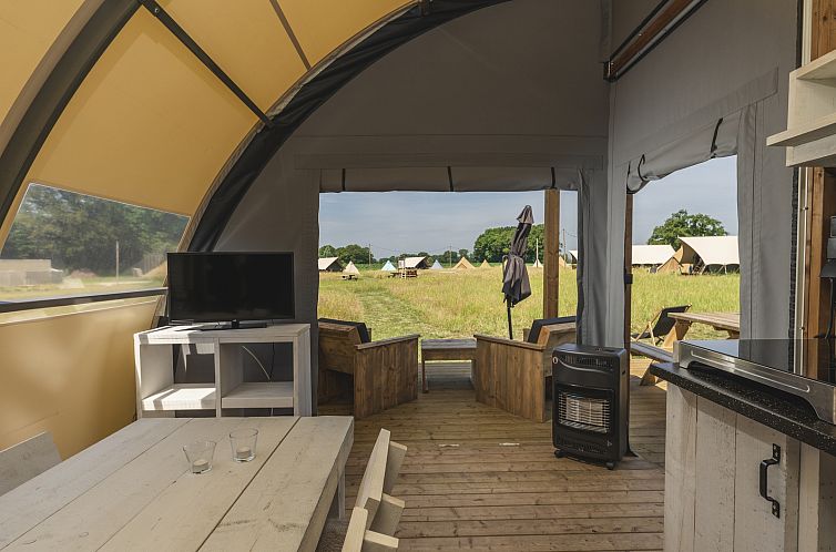 Groepsaccommodatie (6x luxe glampingtent) I 28 personen