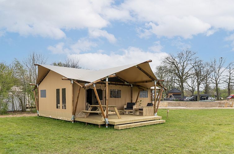 Groepsaccommodatie (6x luxe glampingtent) I 28 personen