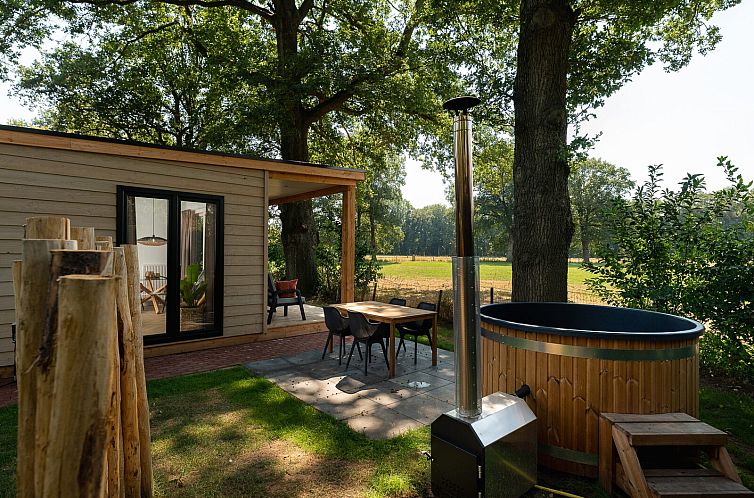 Nature lodge met sauna en hottub | 2 personen