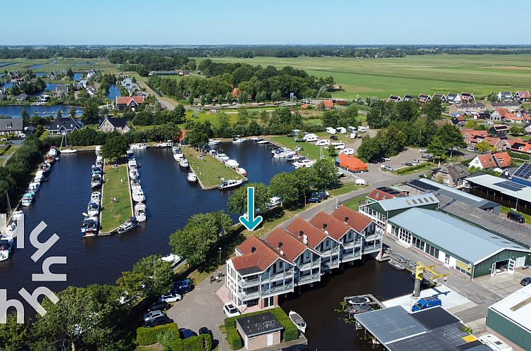 6 persoons appartement in Giethoorn met uitzicht over het