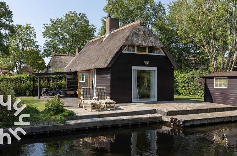 Gezellig 5 persoons vakantiehuis aan het water in hartje