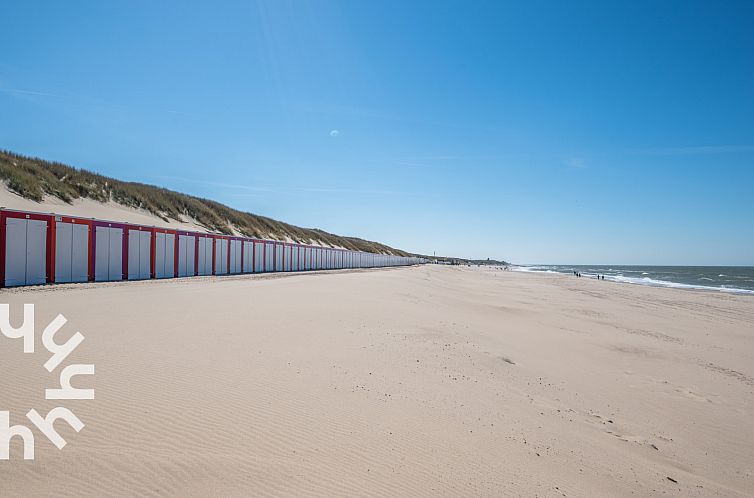 Vrijstaande 6-persoons bungalow vlakbij het strand van