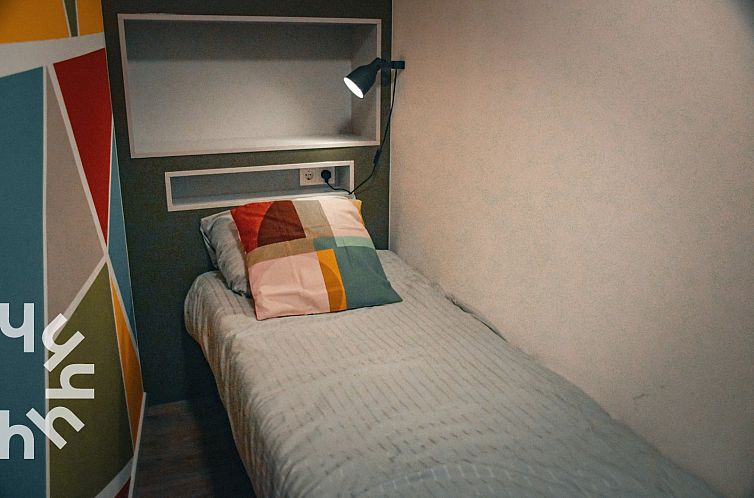 Comfortabel 6-persoons appartement met sauna dichtbij het