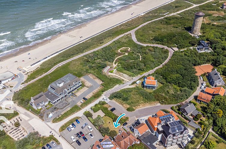 Uniek vakantiehuis voor 14 personen met zeezicht in Domburg