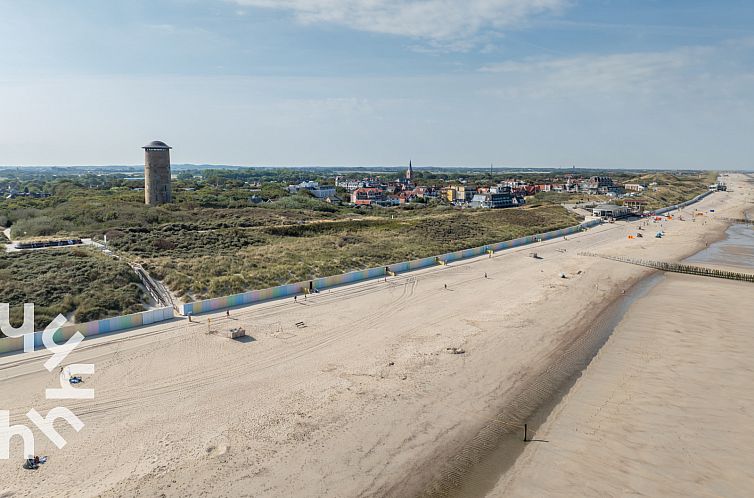 Knus 2-persoons vakantiehuis aan de duinen in Domburg