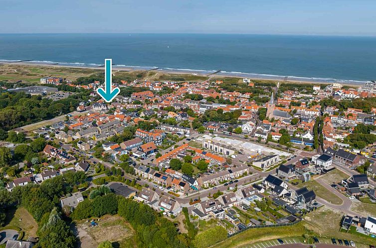 7-persoons woning in het centrum van Domburg op loopafstand