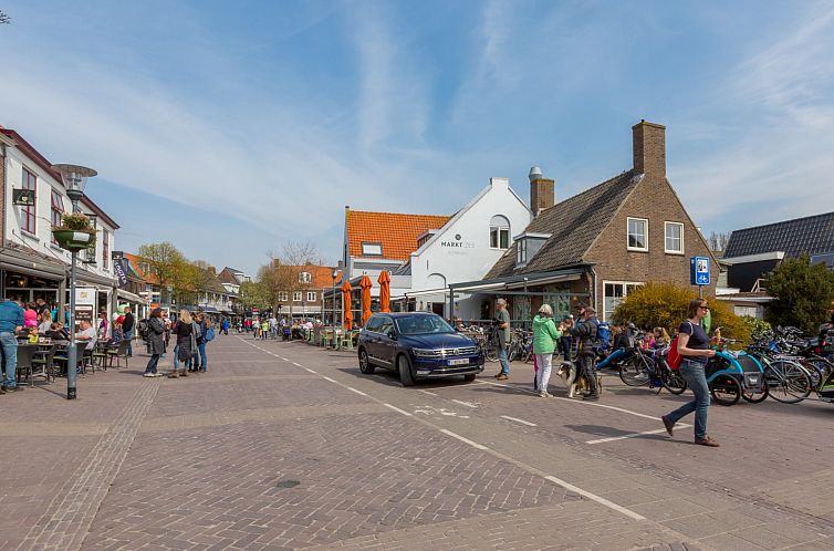 Uniek logeren op het strand in 5-persoons slaapstrandhuisje