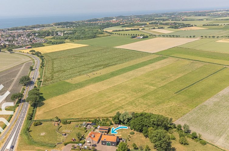 Fijn 4-persoons vakantiehuis met duinzicht en grote tuin in