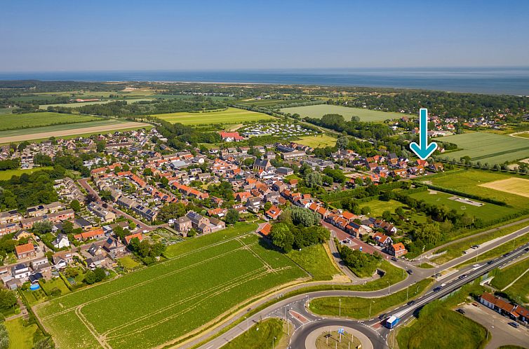 4-persoons vakantiehuis in Vrouwenpolder vlakbij het strand