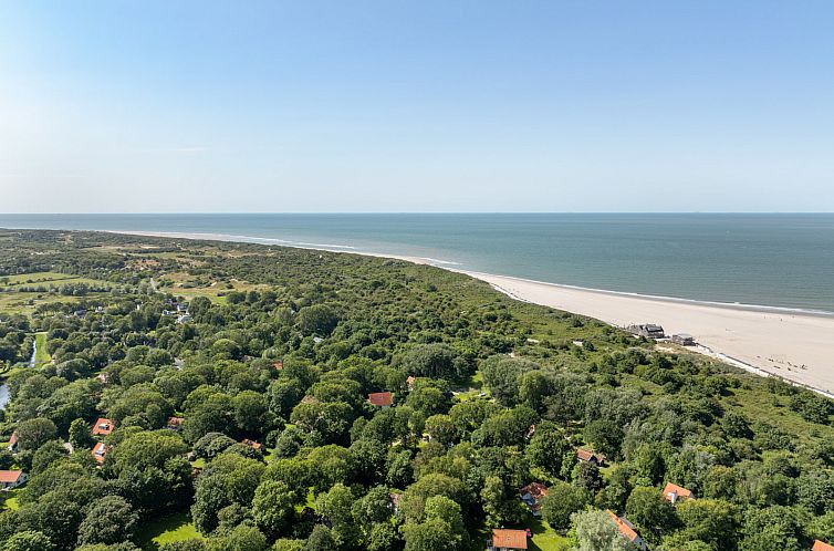 Leuk 4-persoons vakantiehuis onderaan de duinen in