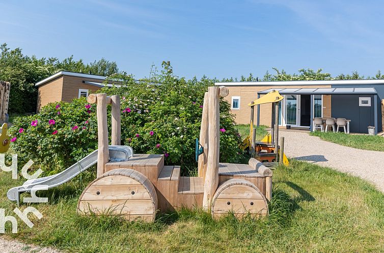 Modern 6-persoons vakantiechalet op kindvriendelijke