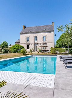 Vakantiewoning Vakantiehuis La Maison des Frères (villa + annexe), Caden, Bretagne, Frankrijk