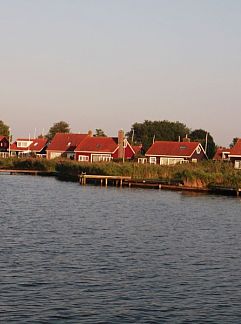 Ferienhaus Heerlijk 6 persoons vakantiehuis aan het water in Friesland, Elahuizen, Fluessen, 