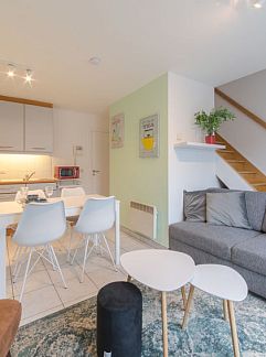 Appartement Kindvriendelijk vakantieappartement, Bredene, Côte Belge, Belgique