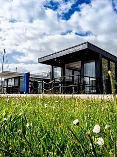 Tenthuis Houseboat met dakterras en eigen aanlegsteiger -, Offingawier, Sneekermeer, 