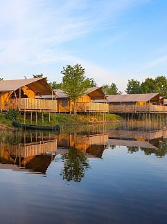 Tenthuis Groepsverblijf groepstent + vier luxe 6-pers. glamping, Bant, Oostelijk Flevoland, 