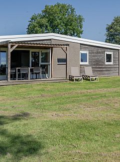 Tenthuis Houseboat met dakterras en eigen aanlegsteiger -, Offingawier, Sneekermeer, 