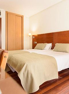 Vakantie appartement Hotel Ciudad de Compostela, Santiago de Compostela, Het groene Spanje, Spanje