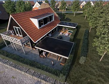 Hof van Saksen | 10-persoons Wellness Lake view boerderij | 