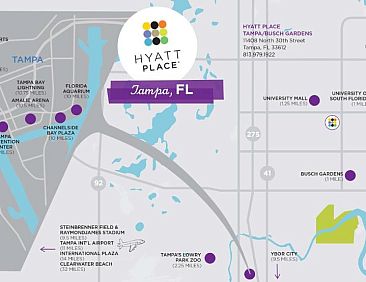 Hyatt Place Tampa Busch Gardens