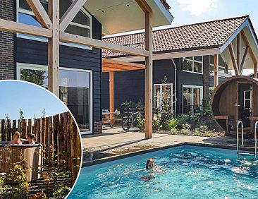 Villa 10 personen Zwembad en Wellness (Hottub)