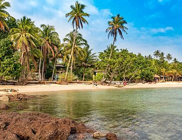 Koh Mak Ao Kao White Sand Beach