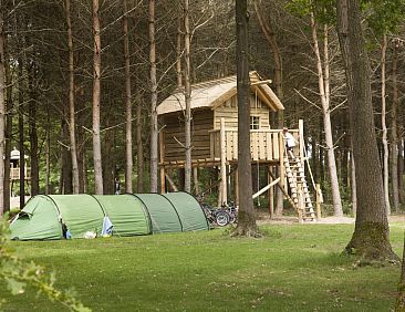 RCN de Flaasbloem | Kampeerplaats met boomhut