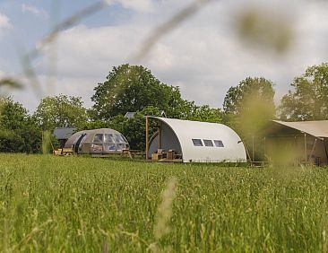 Groepsaccommodatie (6x luxe glampingtent) I 28 personen