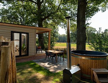 Nature lodge met sauna en hottub | 2 personen