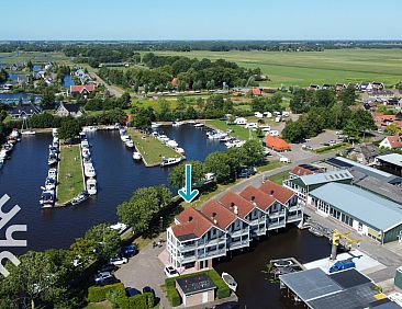 6 persoons appartement in Giethoorn met uitzicht over het