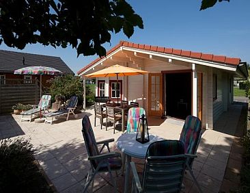 Sfeervol 6-persoons chalet op vakantiepark De Krabbenkreek