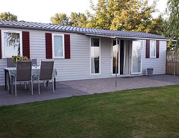 Ruime 5-6 persoons chalet met grote tuin in Vrouwenpolder